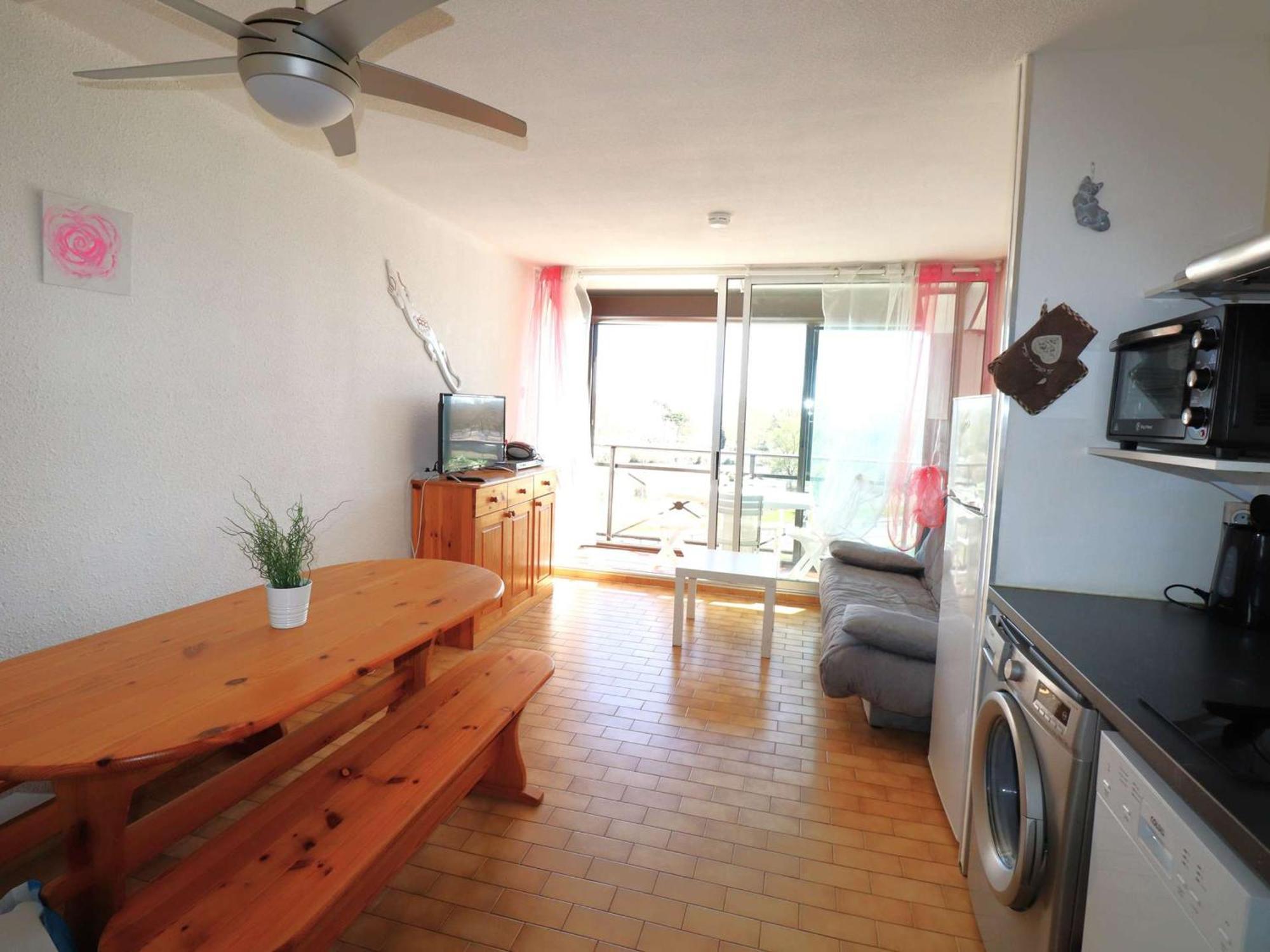 Studio Climatise Double Cabine Avec Piscine Et Parking A 650M De La Plage - Fr-1-307-140 Le Grau-du-Roi Εξωτερικό φωτογραφία